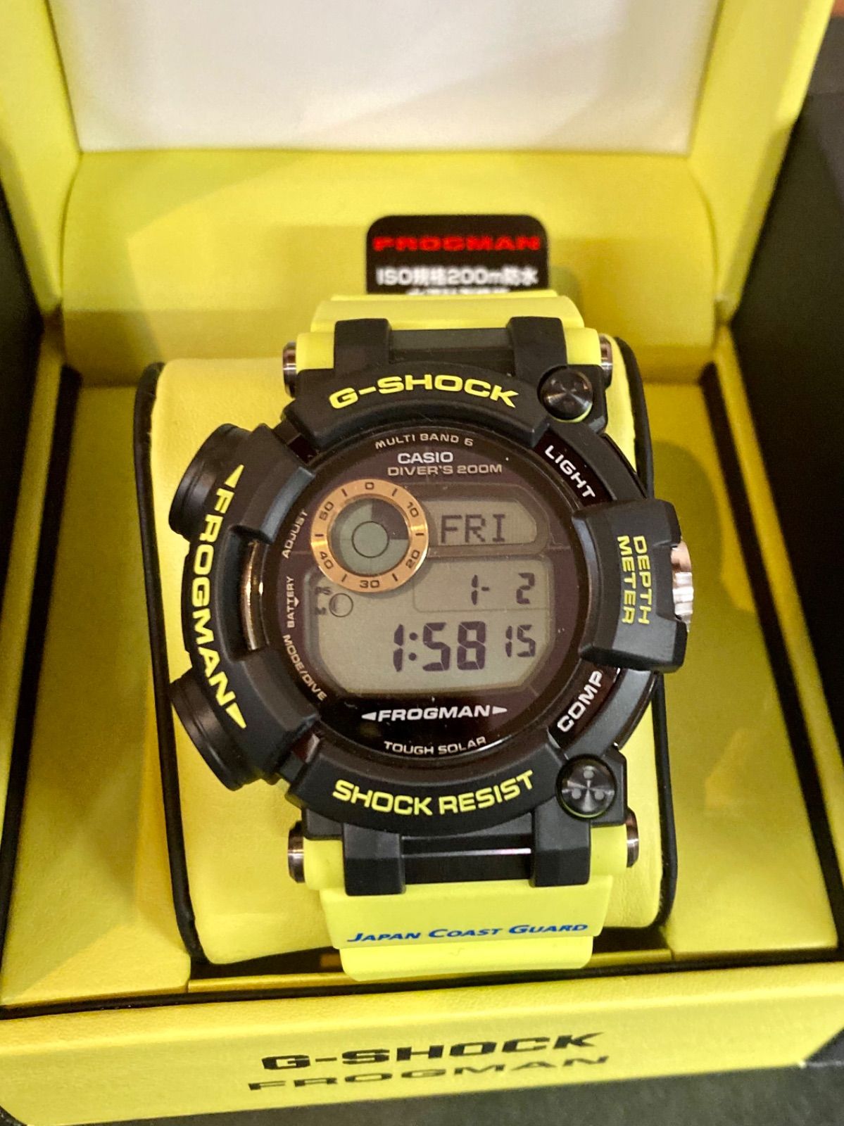 79.未使用品 G-SHOCK 海上保安庁 GWF-D1000JCG-9JR - メルカリ