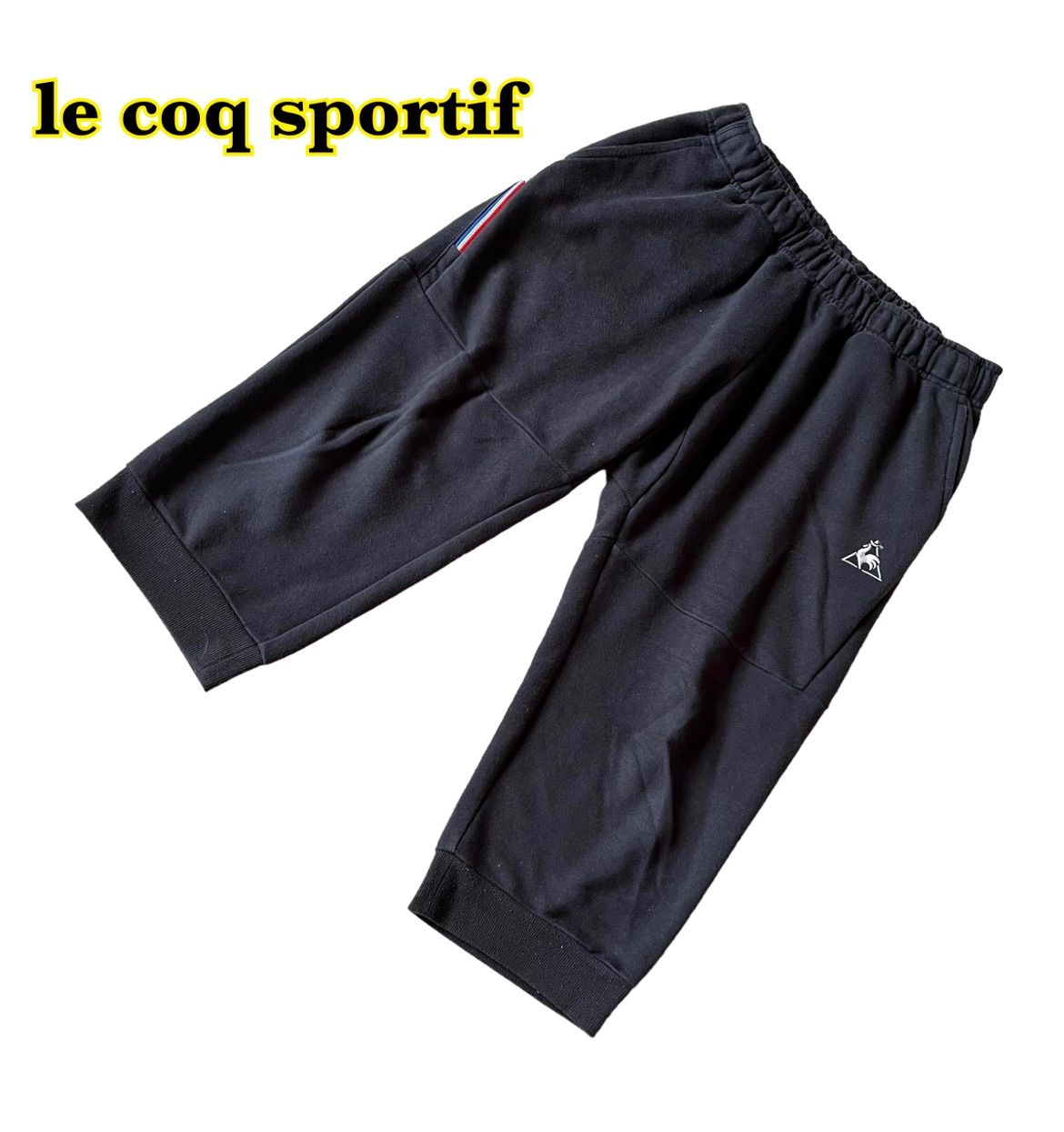 le coq sportif ルコックスポルティフ スウェットパンツ ハーフパンツ 刺繍 紺 メンズ Oサイズ - ﾘﾕｰｽｼｮｯﾌﾟ３Rise☆ -  メルカリ