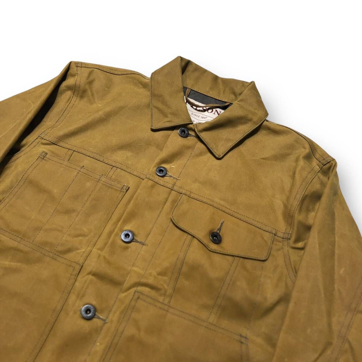 Filson short cruiser ショートクルーザージャケット Filson Men's Short Lined Cruiser Jacket - Military Green – Lenny's