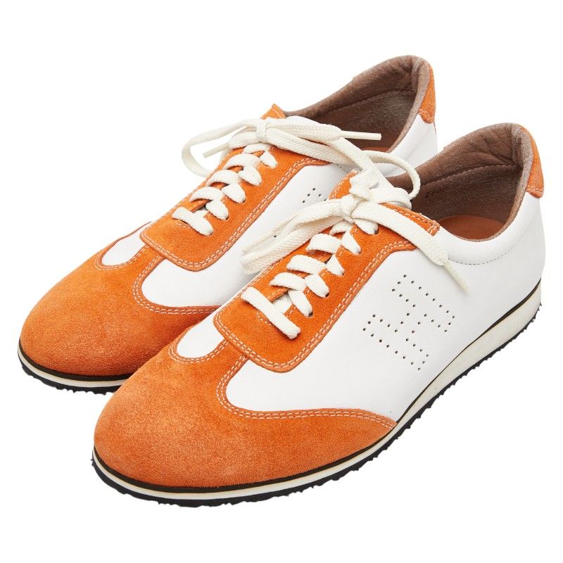 HERMES エルメス スニーカー オレンジ 36サイズ 1h9 HERMES エルメス