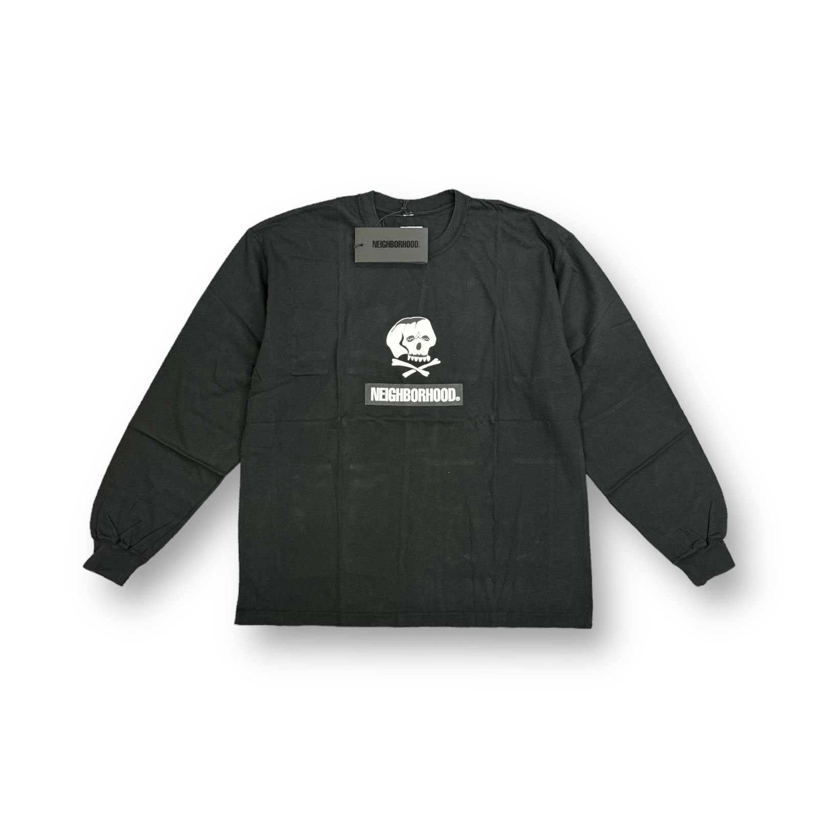 定価9900円 新品 NEIGHBORHOOD 23AW NH . TEE LS-15 スカル プリント 