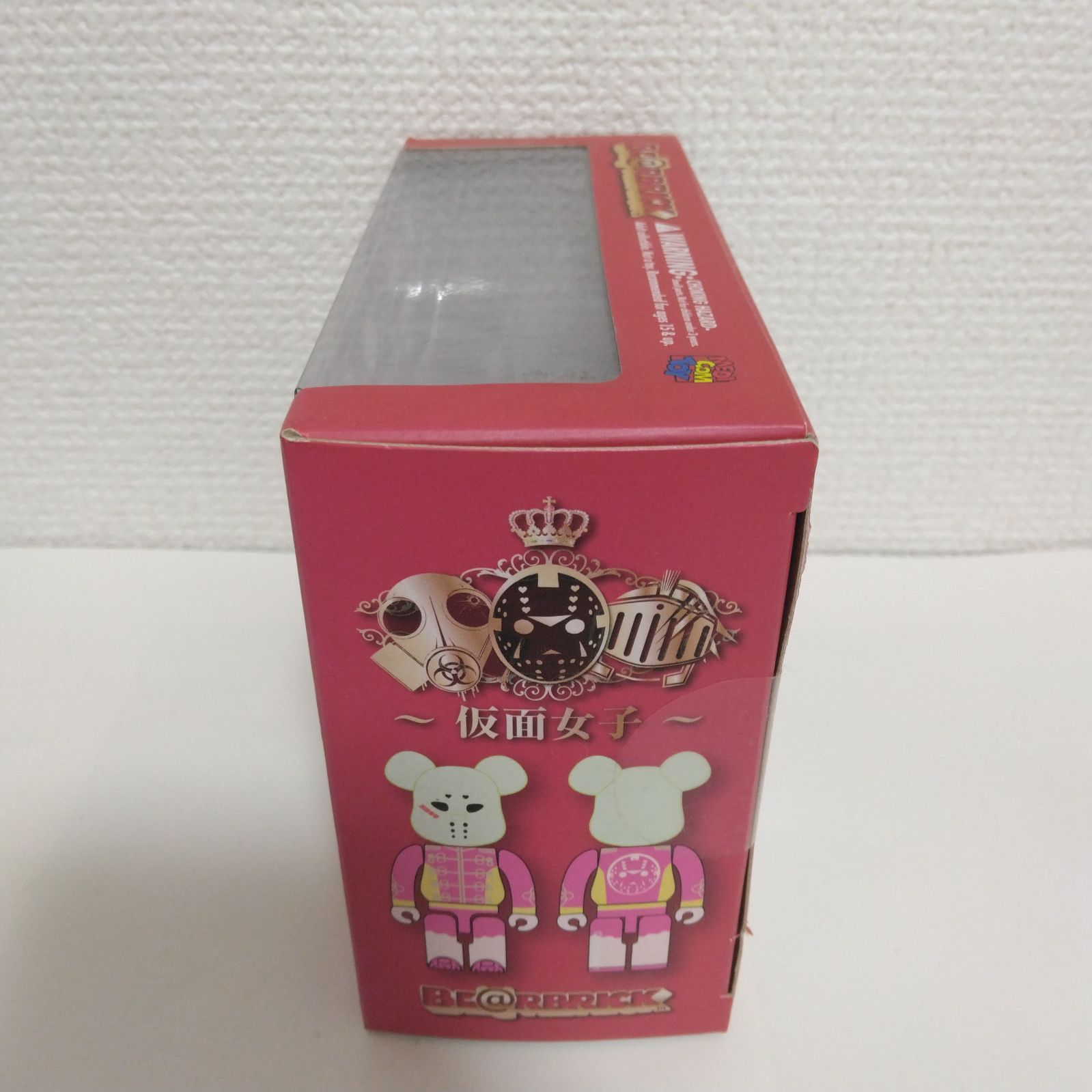 未開封品】BE@RBRICK / ベアブリック 仮面女子 ブルー&ピンク 2体 