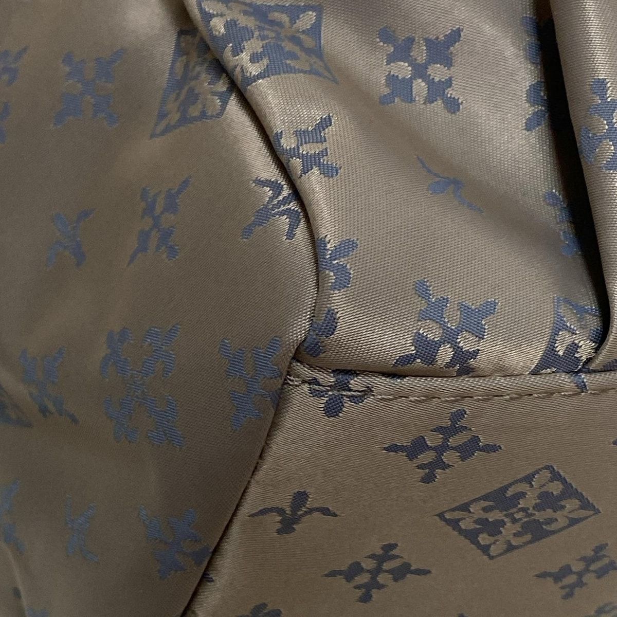 russet ラシット リュックサック グレー×ライトブルー レザー DECORATOM_COM_BR