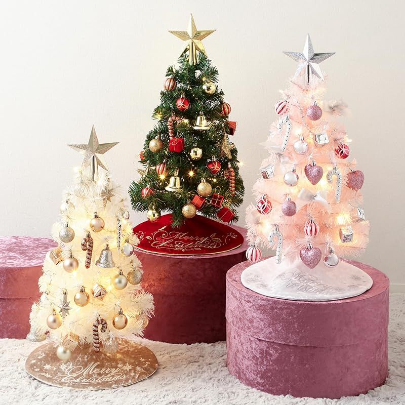 フランフラン　クリスマスツリー　ピンク　スターターセット クリスマスツリー スターターセット 60cm ピンク | フランフラン