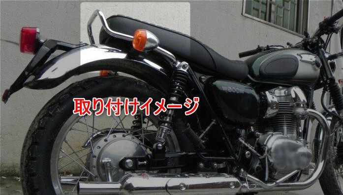 W400 W650 W800 グラブバー タンデムバー タンデムグリップ A18 - メルカリ