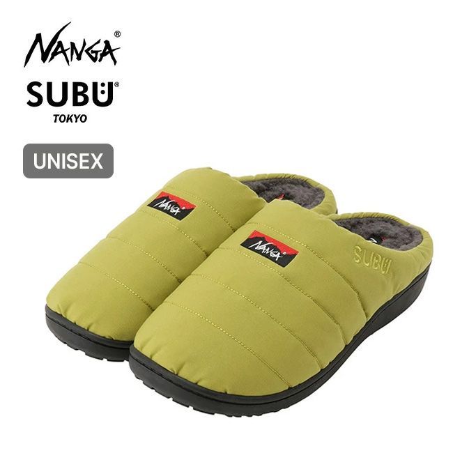 【新品】NANGA×SUBU ナンガ×スブ ヒノックウィンターサンダル ライム