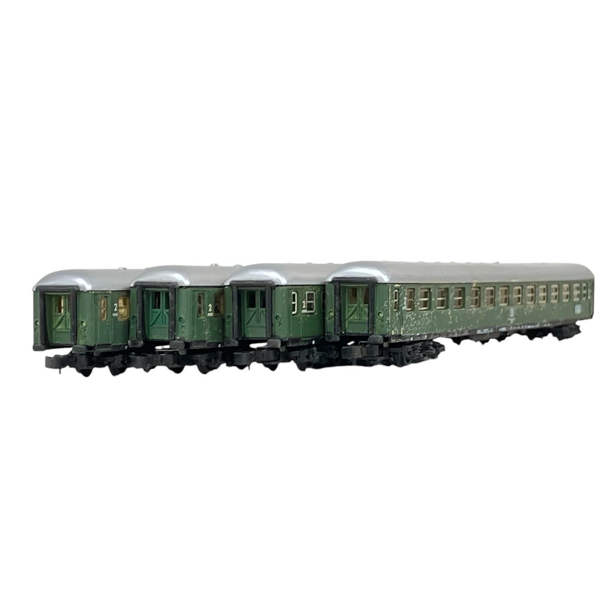 marklin mini-club メルクリンミニクラブ 8711 客車 4両セット 鉄道模型 Zゲージ ジャンク K10418442