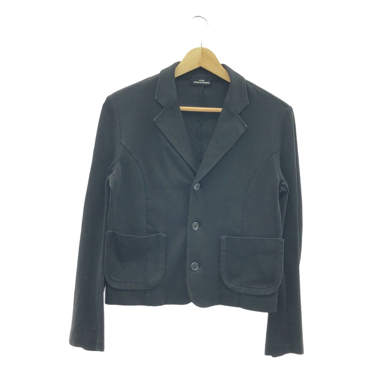 tricot COMME des GARCONS | トリココムデギャルソン | 2007SS | ウール混 テーラード ジャケット | F | ブラック | レディース