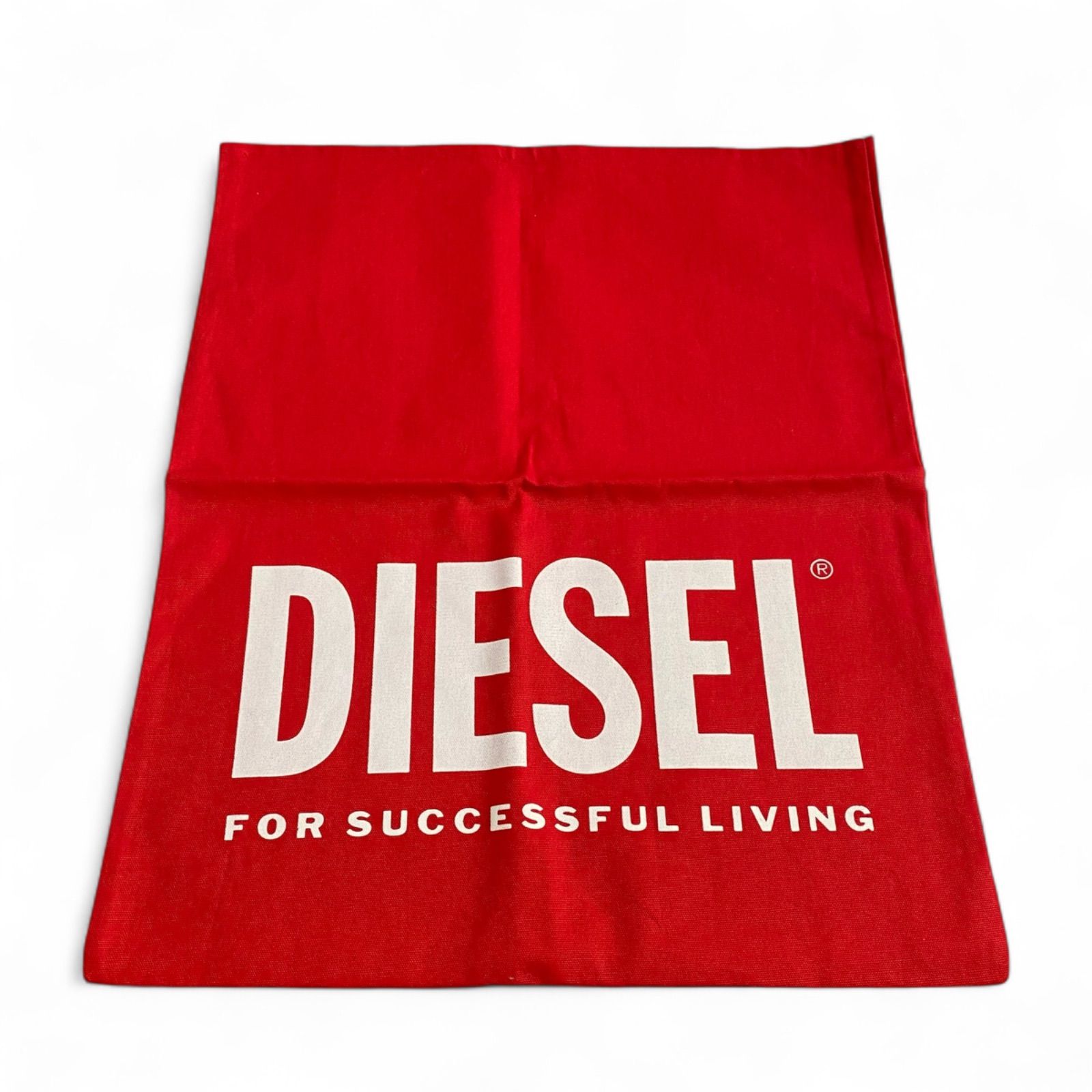 DIESEL ディーゼル 保存袋 布袋 シューズバッグ レッド 赤 FOR