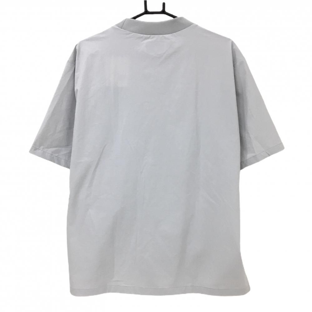 ニューバランスゴルフ 半袖スニード ライトグレー 接触冷感 ストレッチ メンズ 4 ゴルフウェア New Balance