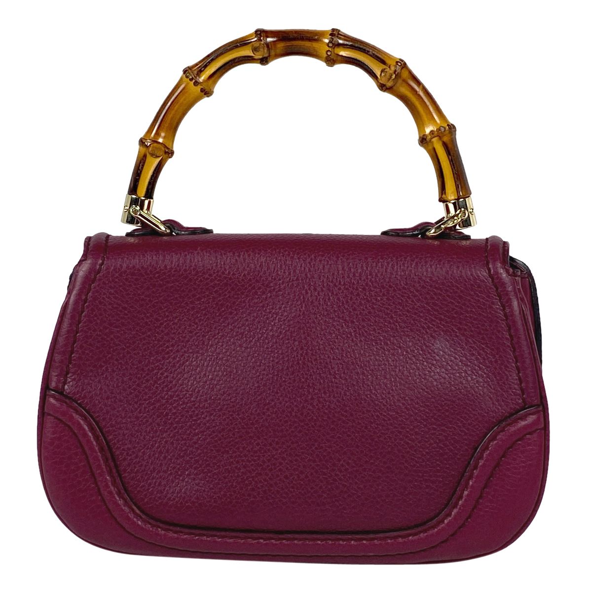 グッチ GUCCI バンブー ハンドバッグ 2WAY ショルダーバッグ 竹