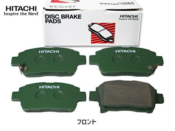 プロボックスワゴン NCP58G ブレーキパッド フロント 前 日立 HITACHI 4枚セット HT006Z ホイール14インチ H14.6～H25.11 送料無料