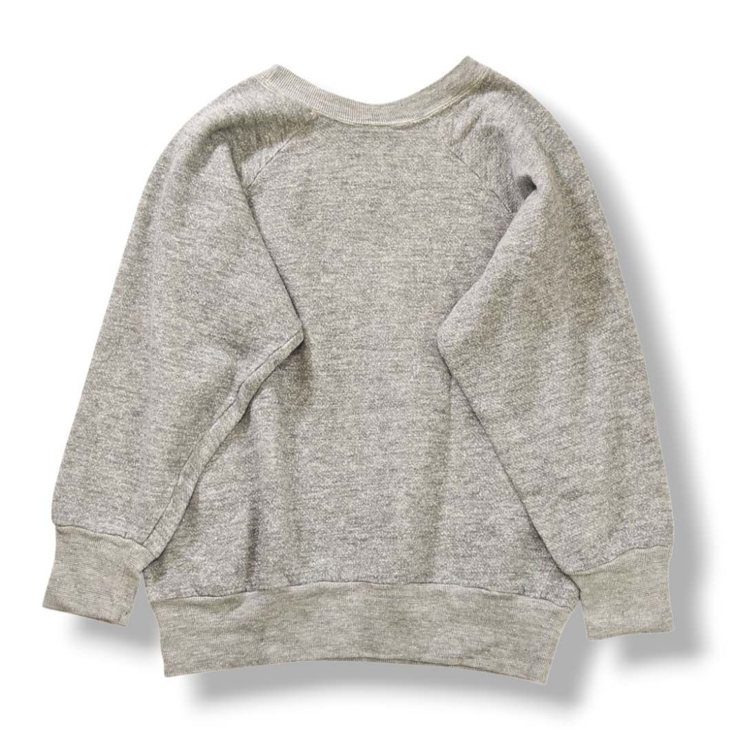 80s NIKE グレー 風車プリントスウェット　ヴィンテージ　ナイキ 希少】 80s ヴィンテージ ナイキ NIKE 風車ロゴ 小文字 ラバープリント