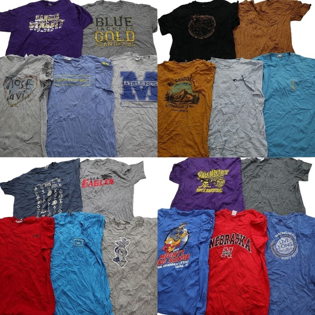 まとめ売り 半袖Tシャツ 7枚セット メンズ Lサイズ相当 古着卸 mr5910-5.jpg