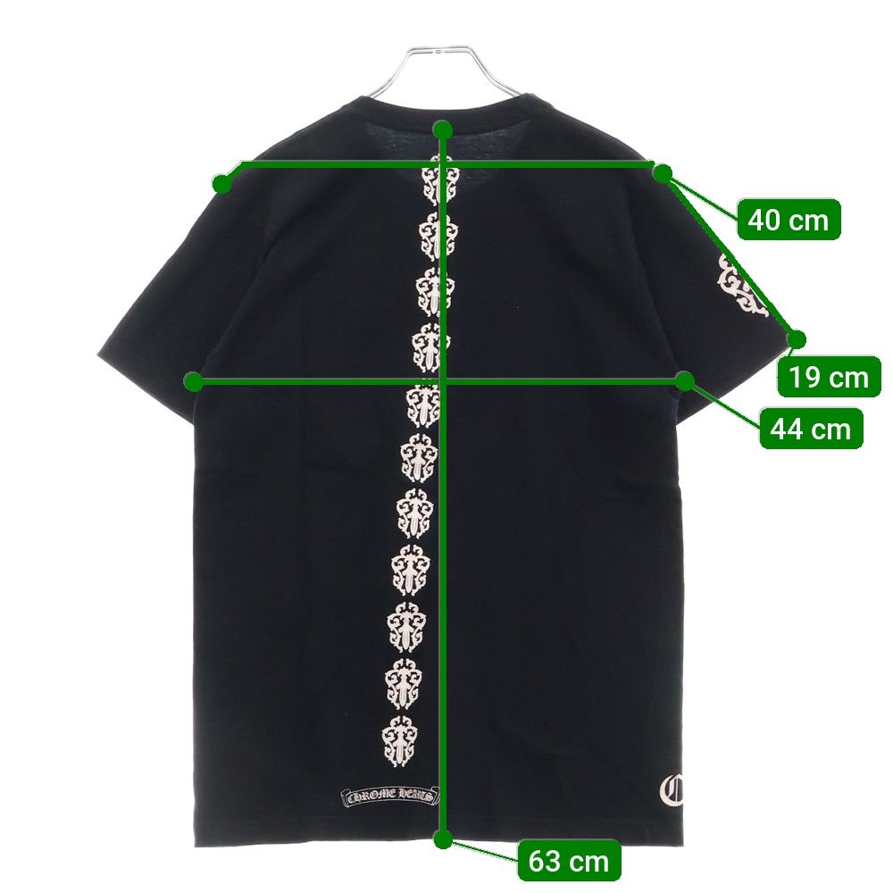 CHROME HEARTS (クロムハーツ) Dagger Logo S/S Tee ダガーロゴ