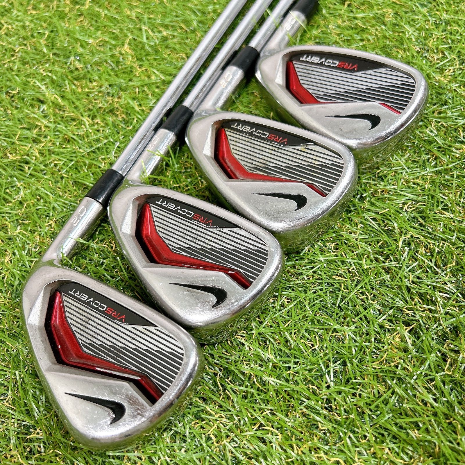 VRS ナイキ メンズ ゴルフ アイアンセット 8本 S レッド 初心者 - メルカリ