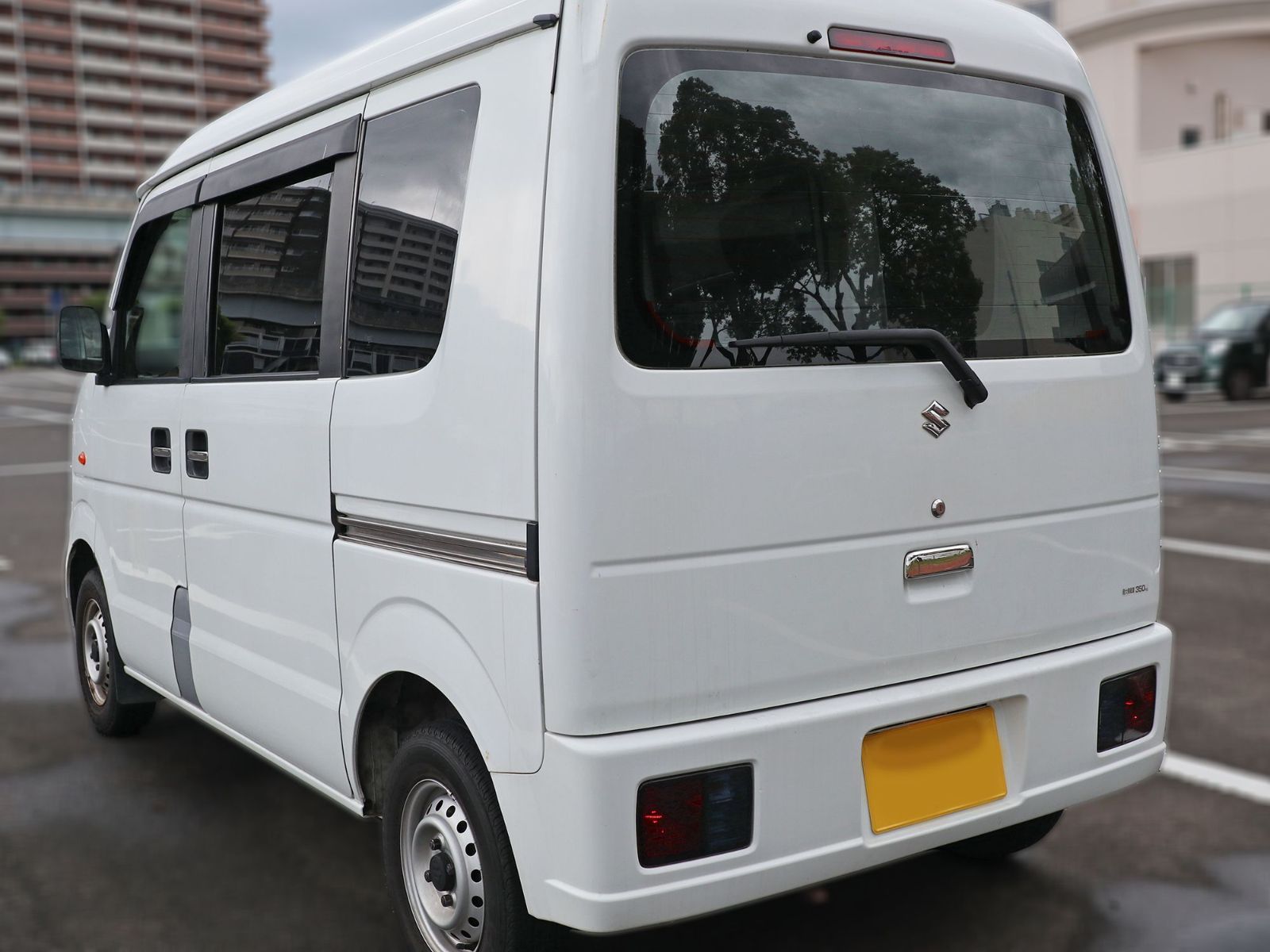 Tint+再利用できる エブリイ バン DA64V PA/PC/JOIN ハイルーフ仕様 テールランプ スモークフィルム(Type2：ハイマウントストップランプ用との3点セット)