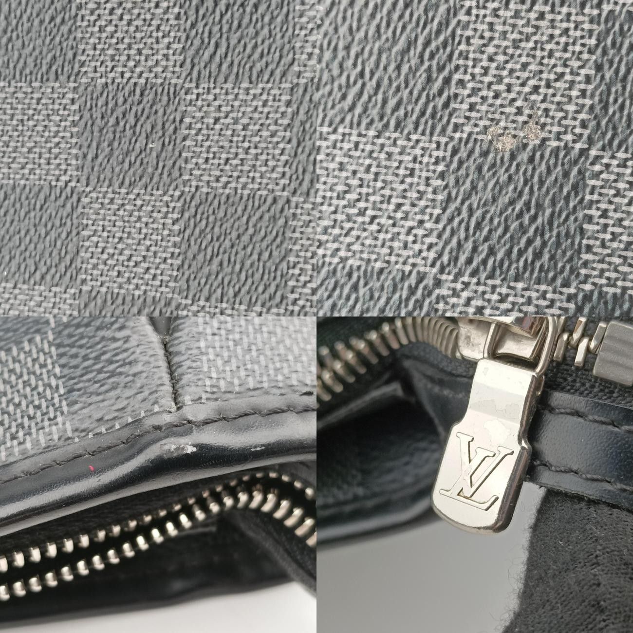 ルイヴィトンLouis VuittonタダオノワールダミエグラフィットN51192DU1112