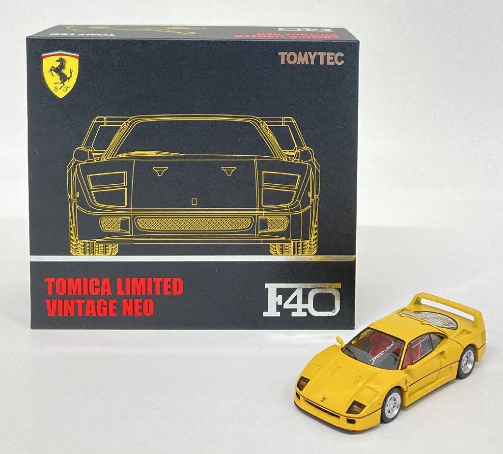 トミーテック TOMICA LIMITED VINTAGE NEO フェラーリ F40 イエロー