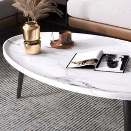 マーブル調センターテーブルセット センター テーブル 内装 インテリア リビング 寝室 ベッド コーヒー