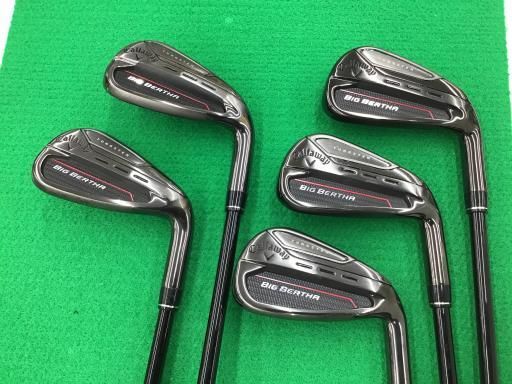 キャロウェイ BIG BERTHA 2025 5S アイアンセット IR SPEEDER NX 50 for CW BB23 IR フレックスR メンズ 男性用 右利き 右用 Cランク ゴルフクラブ