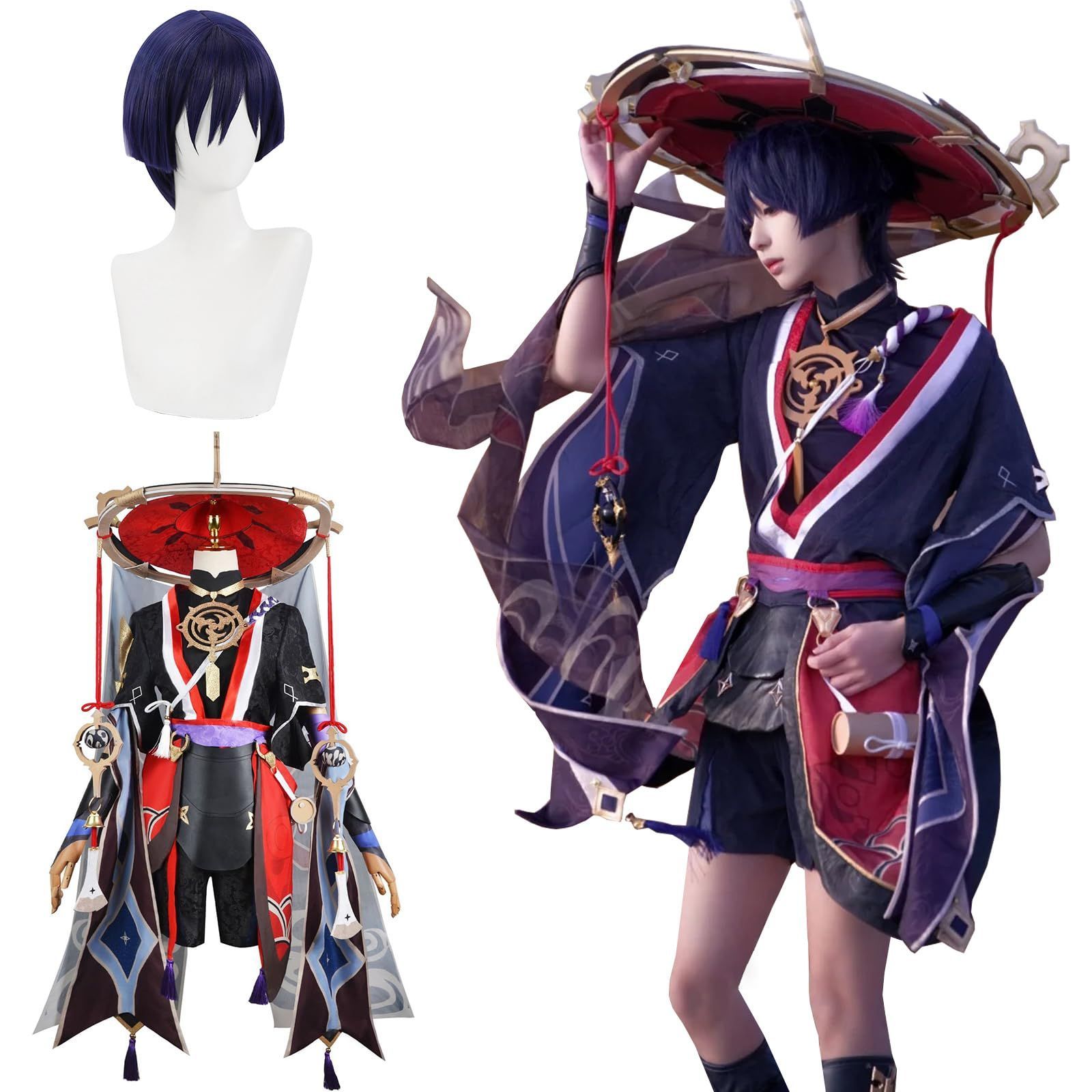 放浪者 コスプレ 笠 三分妄想製 新発売 三分妄想 原神 コスプレ