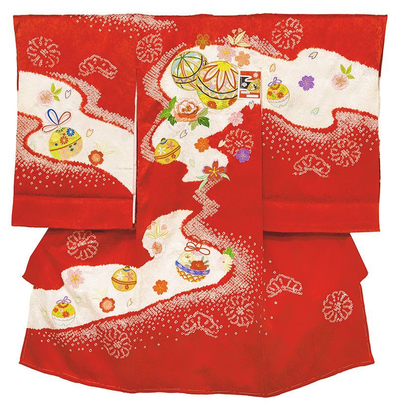 記念感謝祭正絹特撰京友禅伝統オケ絞り工芸本絞りと多