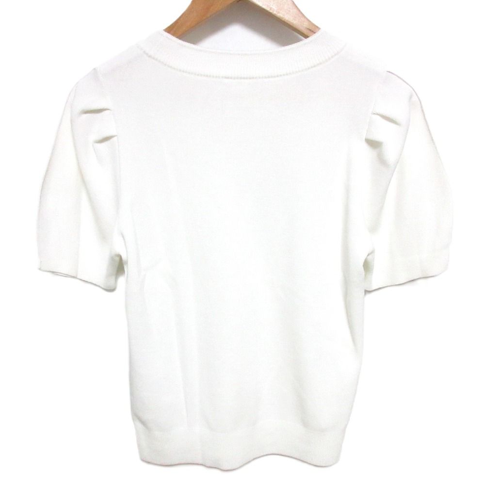 専用　FOXEY ホワイト SOMERSET KNIT TOP サイズ38 美品 FOXEY フォクシー オンライン完売サイズ Knit Top Vera