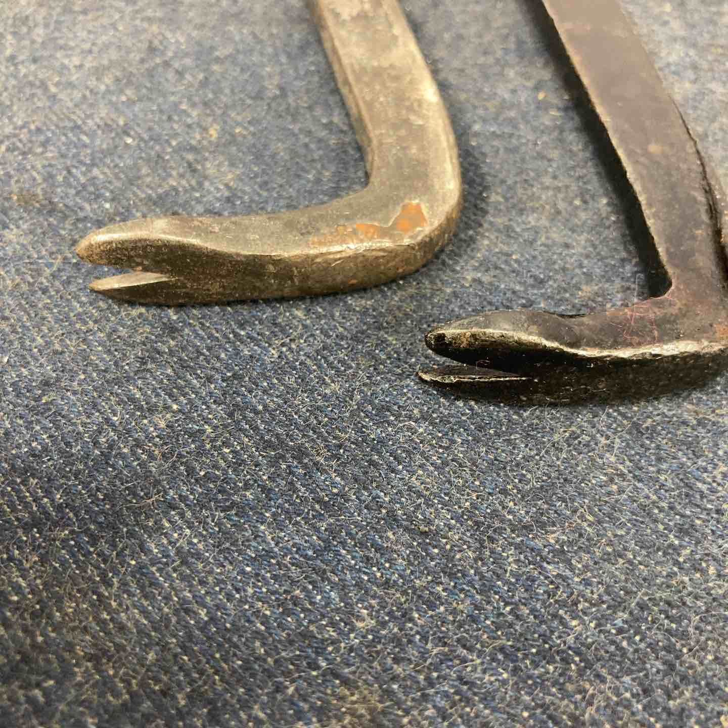 手頃な値段 かじ寅 バール 約200mm～210mm 2本セット 釘抜き 八潮店