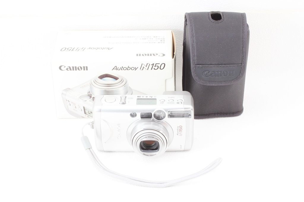Canon コンパクトフィルムカメラ Autoboy N150 カメラのみ 動作確認済み】CANON Autoboy N150 フィルムカメラ - メルカリ