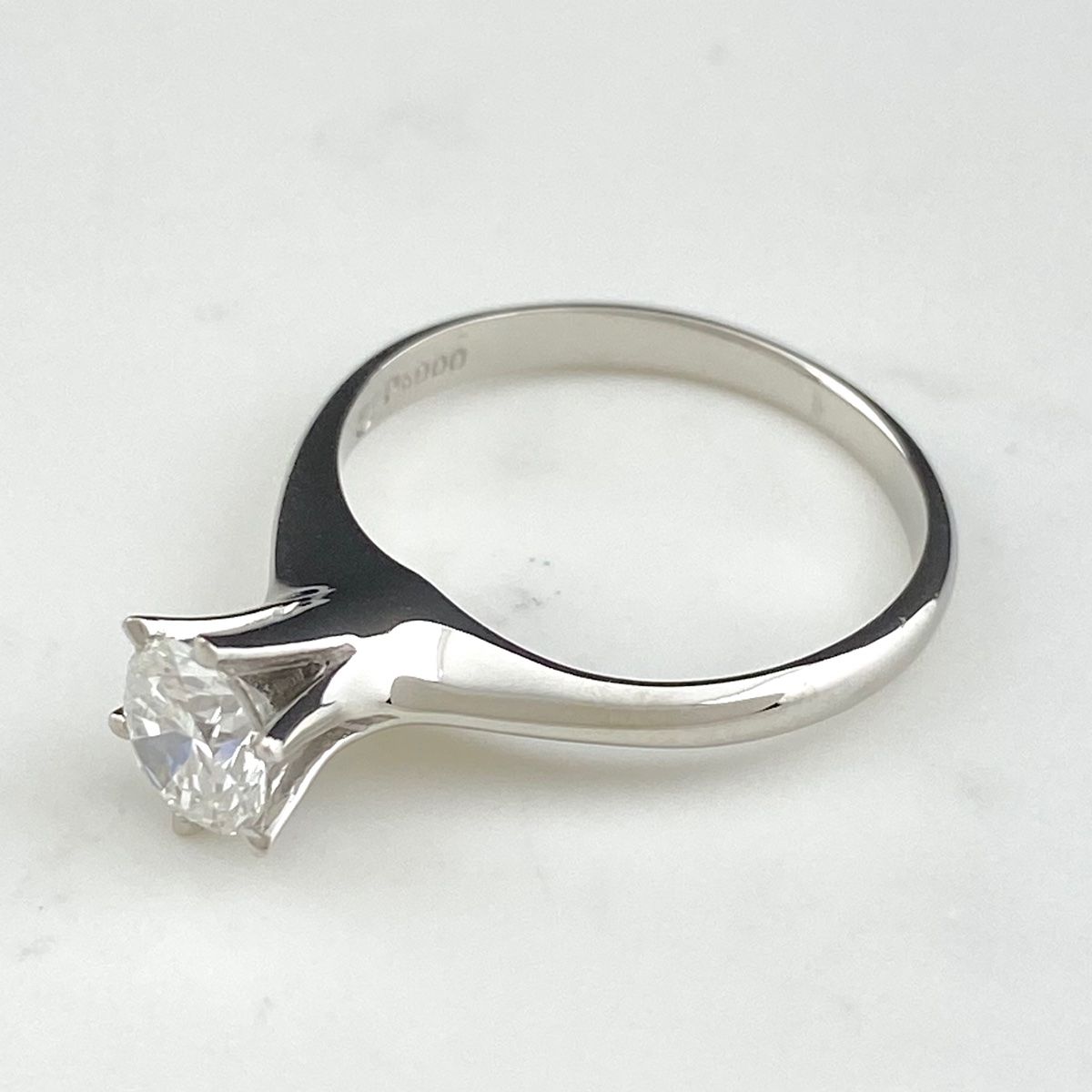 タサキ TASAKI ダイヤモンド デザインリング プラチナ 指輪 リング 9号 