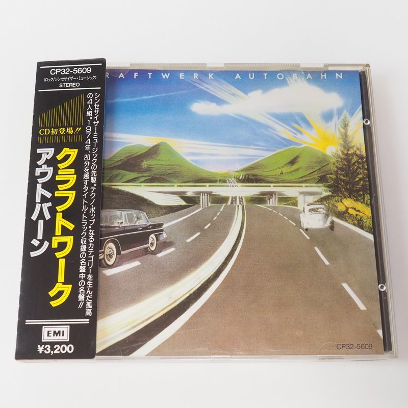帯付】クラフトワーク アウトバーン（国内盤）CD 1988年盤/CP32-5609