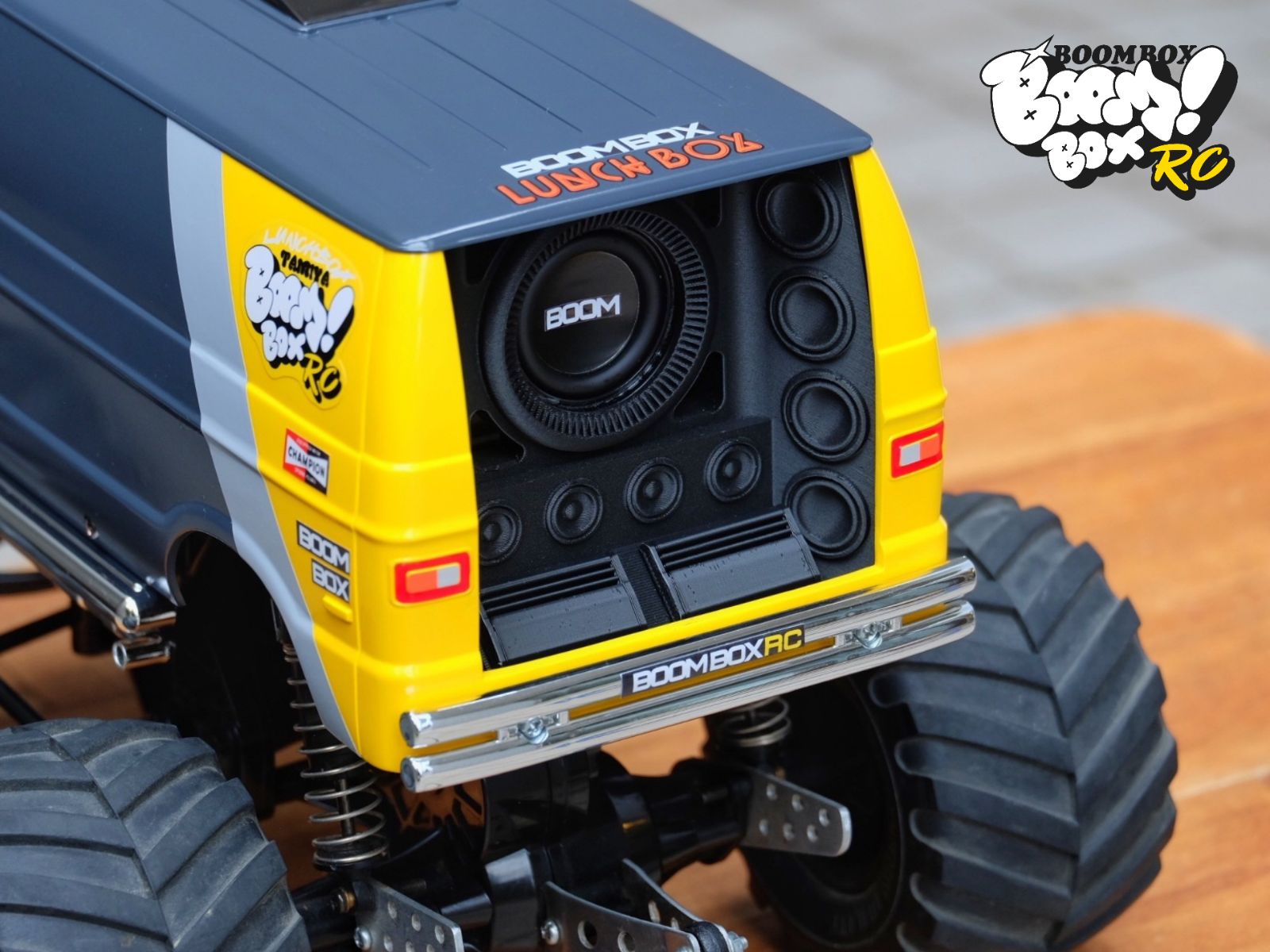 タミヤランチボックス用スピーカーマウントキット/フロントフェイス