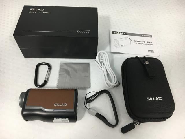 本日の 返品OK ゴルフ用品 超 EENOUR イーノウ レーザー距離計 SILLAID VM2 ブラウン