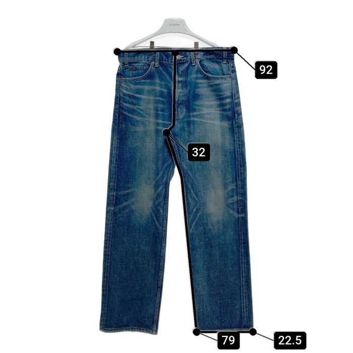 ☆CELINE セリーヌ W BF 007 N726 365M 07DU ボタンフライ ストレート