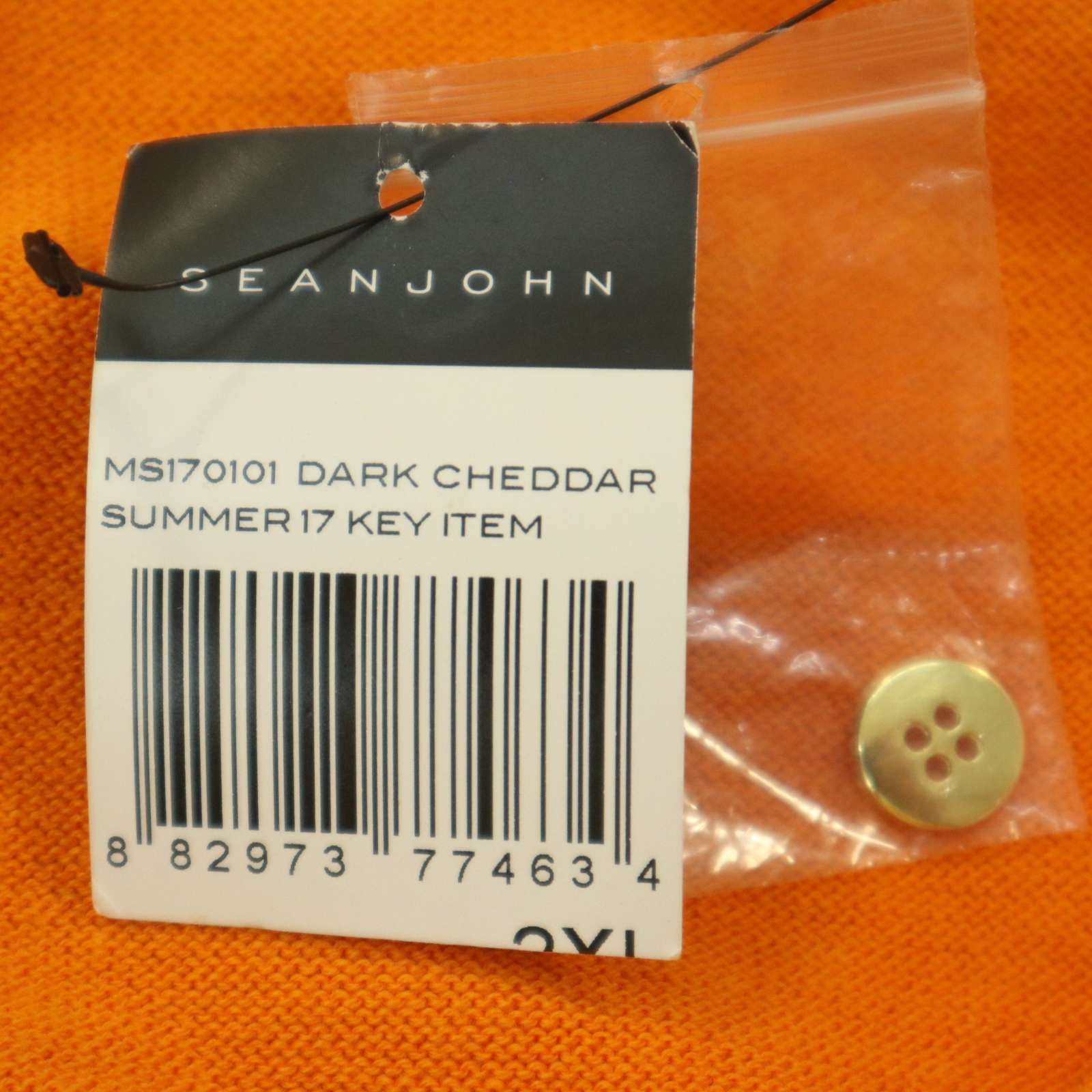 新品 未使用】 Sean John ショーンジョン 春夏 半袖 ニット