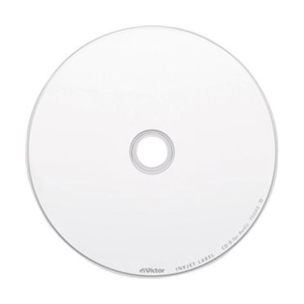 まとめ JVC 音楽用CD-R 80分1-48倍速対応 ホワイトワイドプリンタブル 5mmスリムケース AR80FP20J1 1パック 20枚 ×10セット