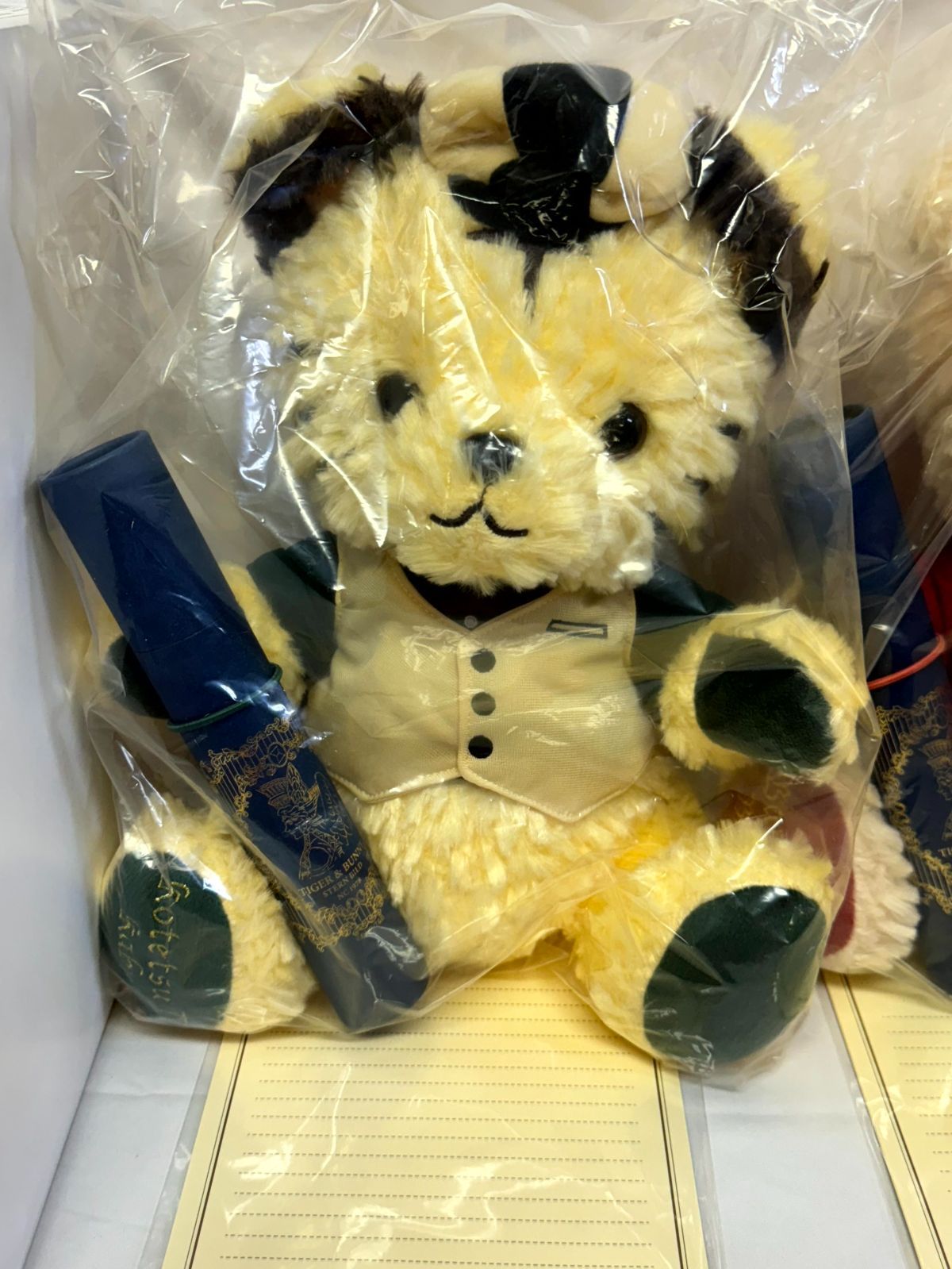 TIGER＆BUNNY グリーティングレターぬいぐるみ　2点セット 2種セット グリーティングレター with TIGER＆BUNNY - メルカリ