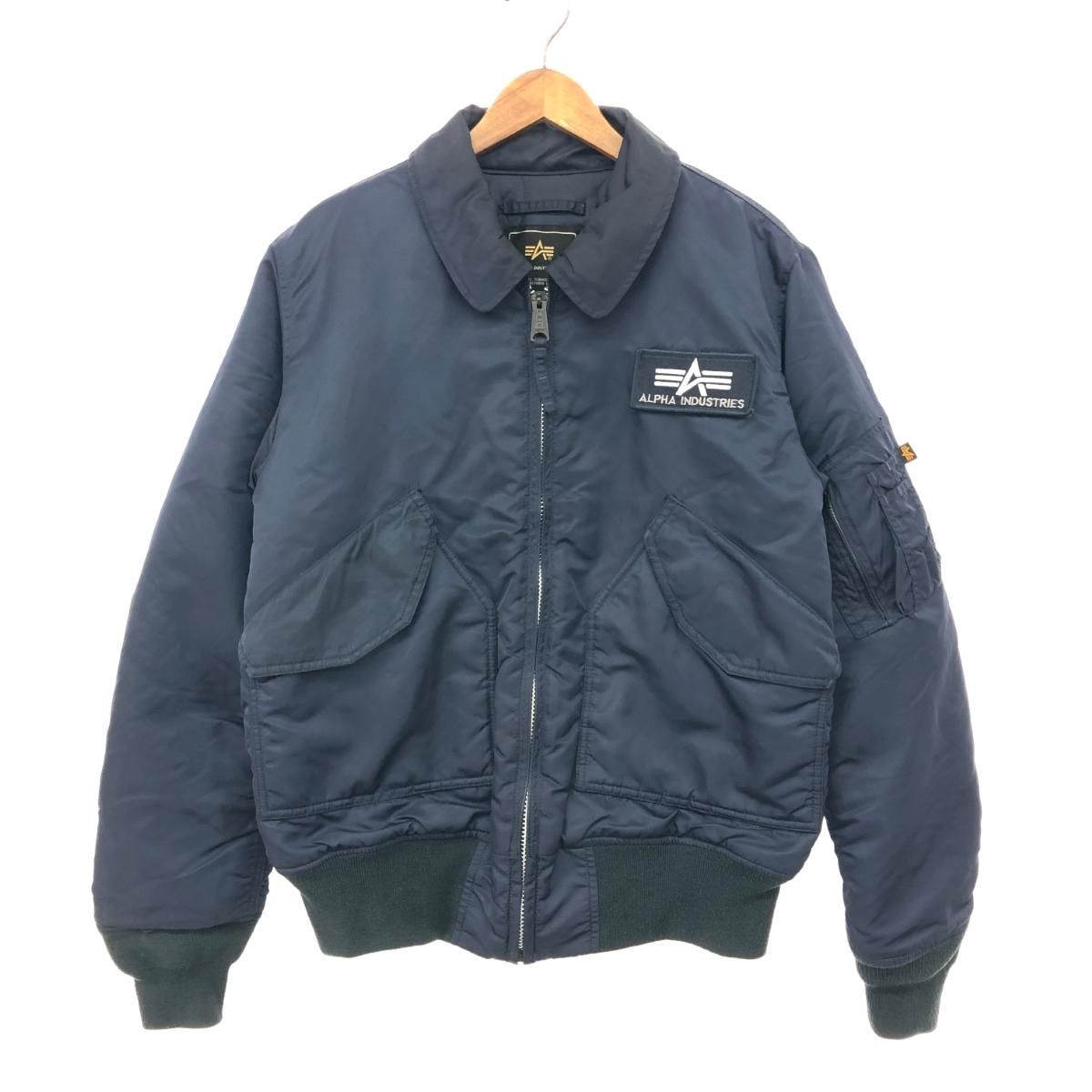 Alpha Industries フライトジャケット 　　　Ｌサイズ フライトジャケット 中綿 MA-1 JAPAN SPEC (ALPHA INDUSTRIES