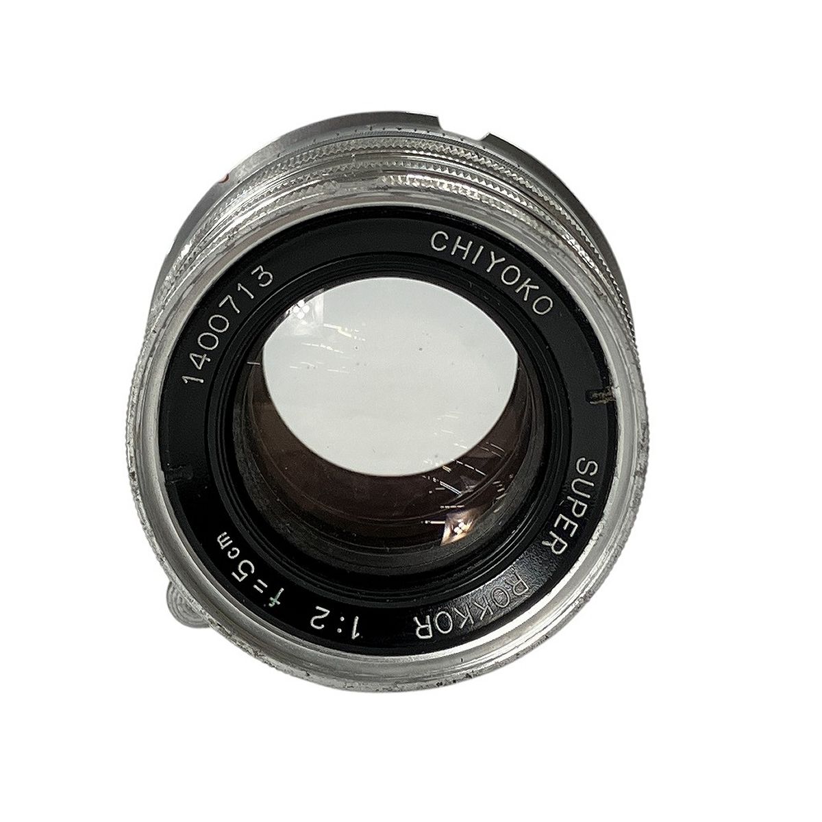 CHIYOKO SUPER ROKKOR 5cm F2 レンズフード付き Mマウント