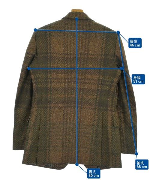 ETRO テーラードジャケット メンズ 【古着】【中古】【送料無料