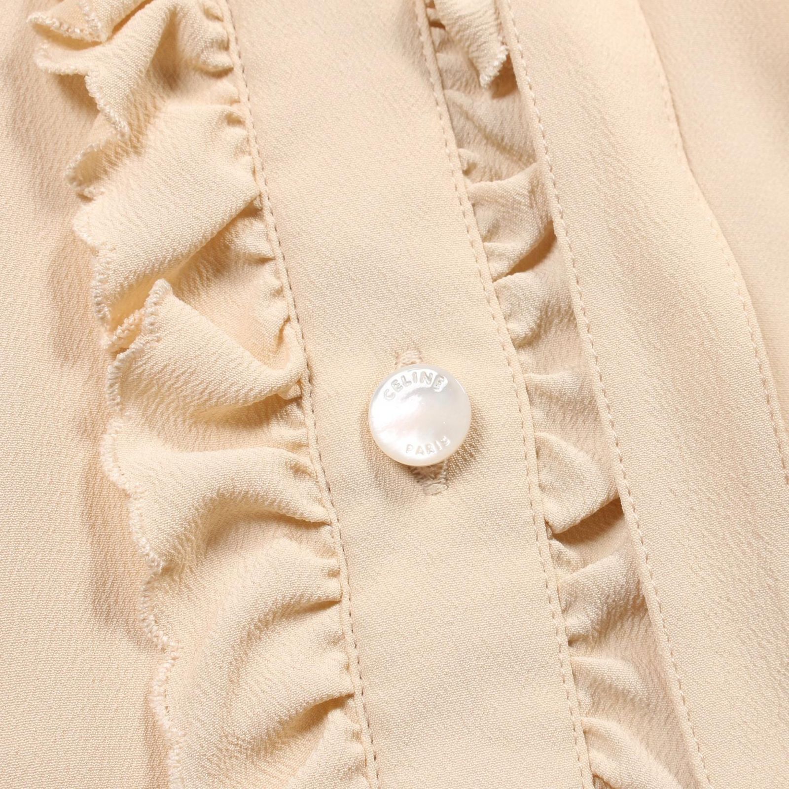 セリーヌ CELINE ブラウス 2B220008D クリーヌ シルク ブラウス 