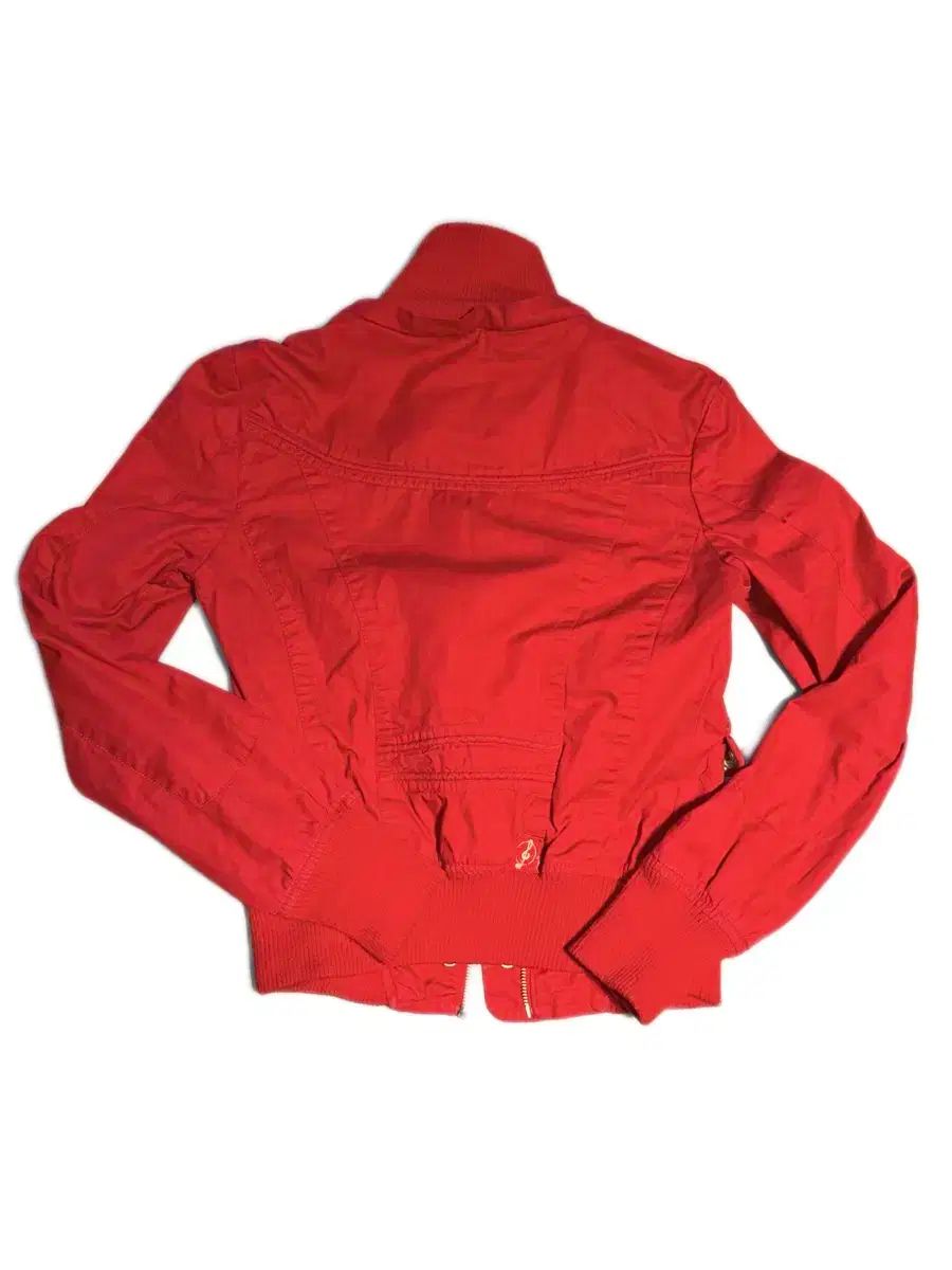 ヴィンテージ 赤 ハイネックジャケット