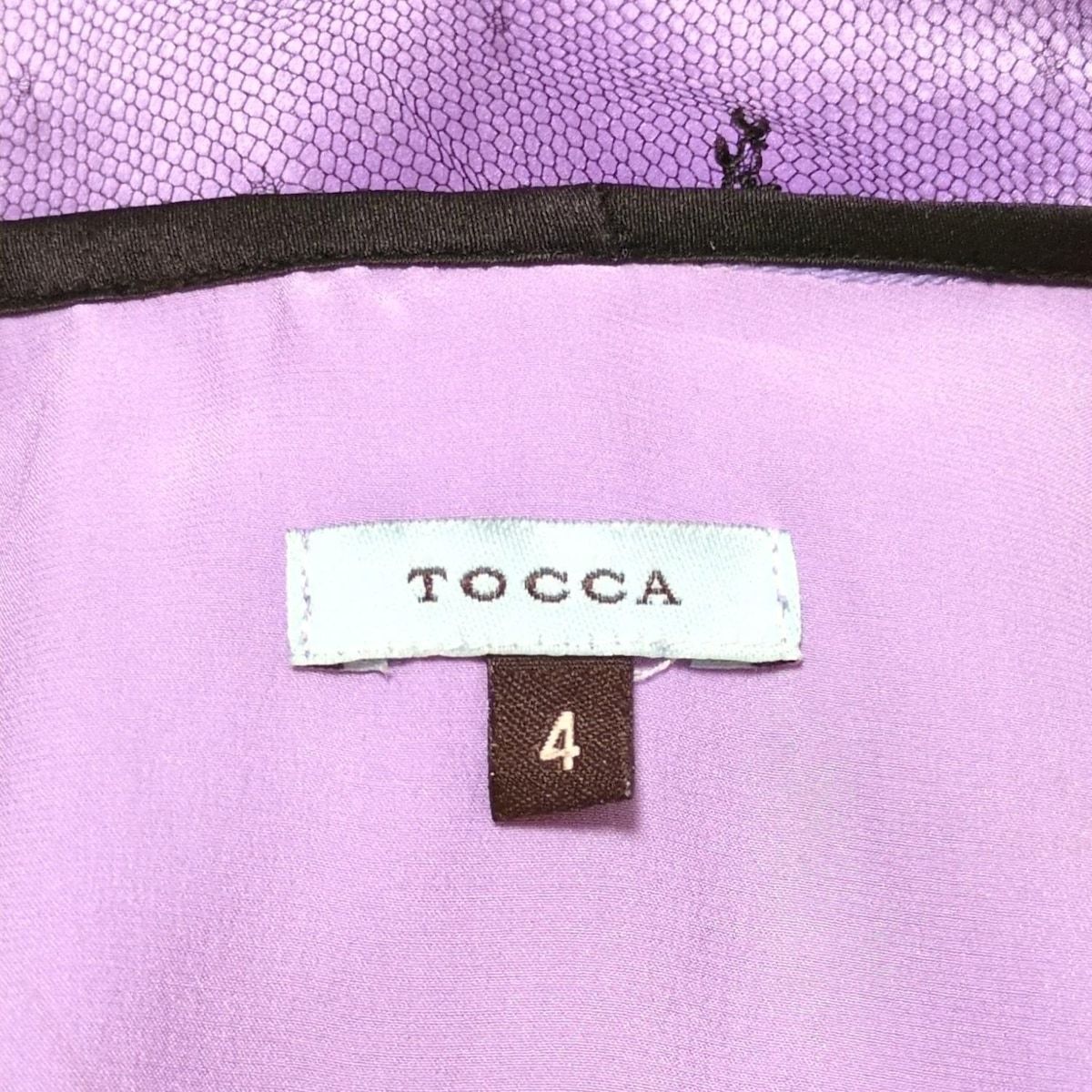 TOCCA(トッカ) ワンピース サイズ4 S レディース美品 - ライトパープル