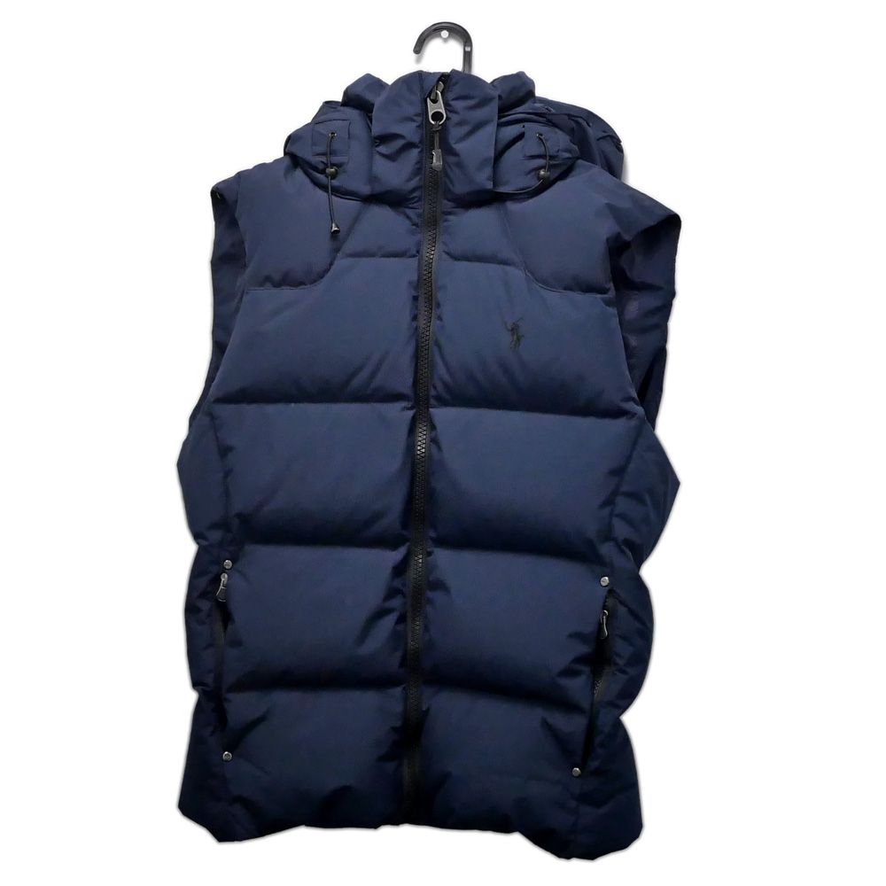 名東】ポロ ラルフローレン ダウンベスト RN41381 CA56658 ネイビー 紺