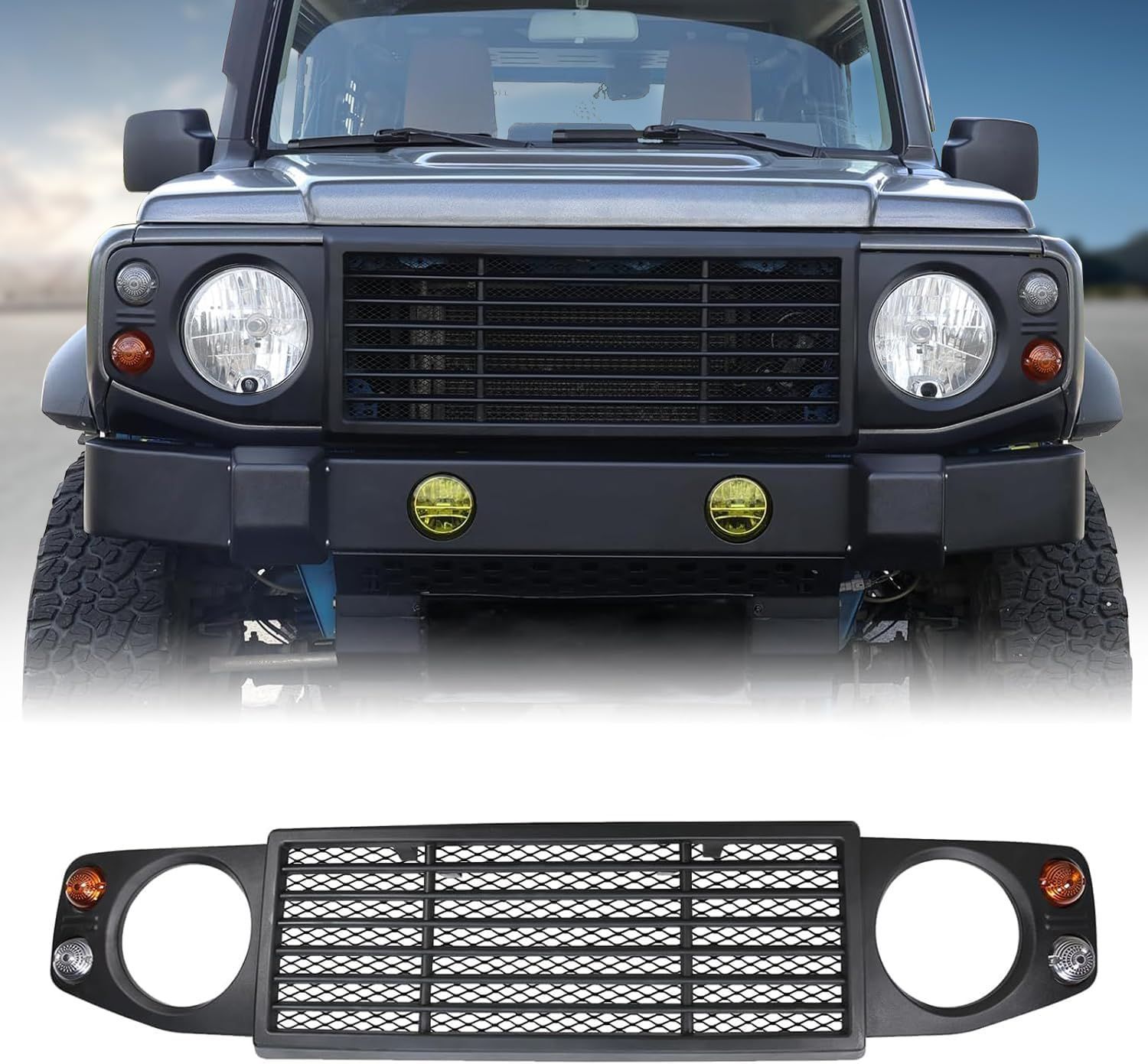 新品！スズキ ジムニー JB64 JB74 フロントラジエータグリル Eデザイン