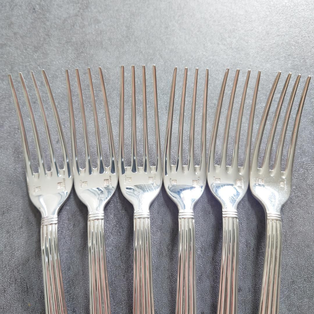 クリストフル アリア デザートフォーク 6点