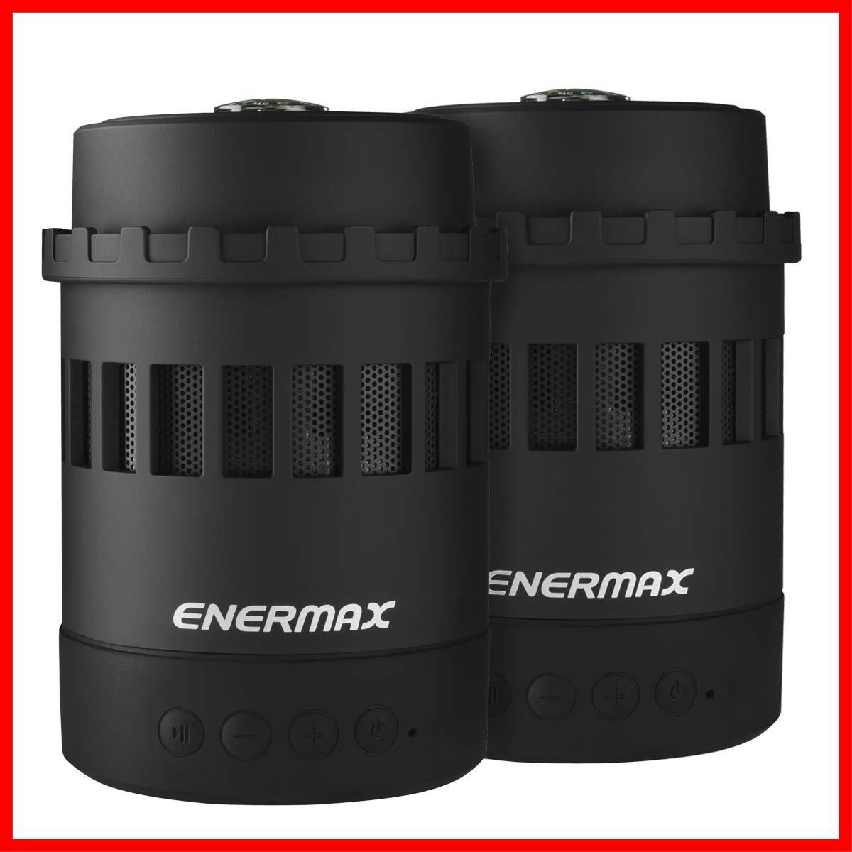 ENERMAX 多機能Bluetoothスピーカー 2台セット Pharoslite EAS05-BK