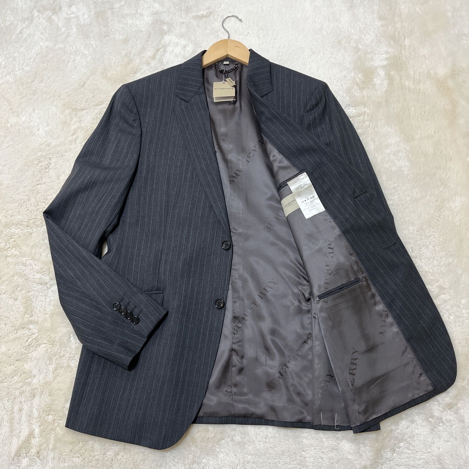✨新品タグ付き✨BURBERRY LONDONバーバリーロンドン 高級羊毛モヘヤ 