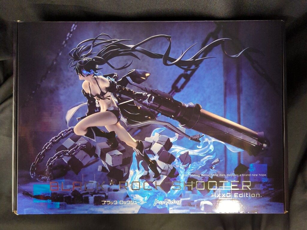【新品未開封】ブラック★ロックシューター H××G Edition フィギュア 約42cmの圧倒的な存在感！huke氏の描きおろしイラストを基にした